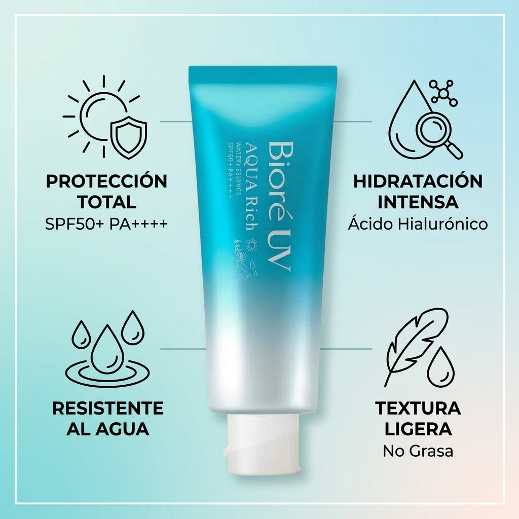 Biore uv aqua rich watery essence spf 50+