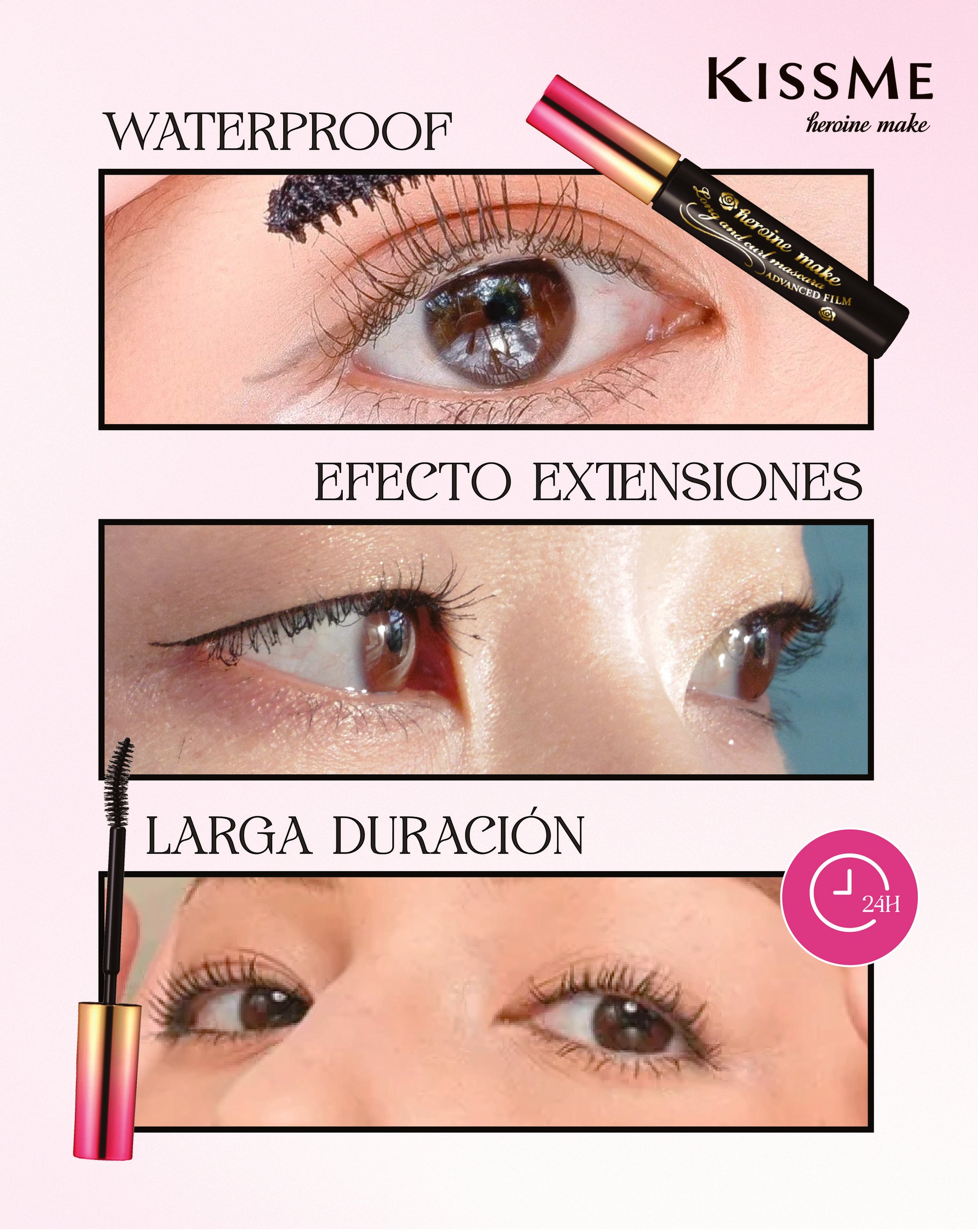 Heroine Make - Long & Curl Mascara Advanced Film