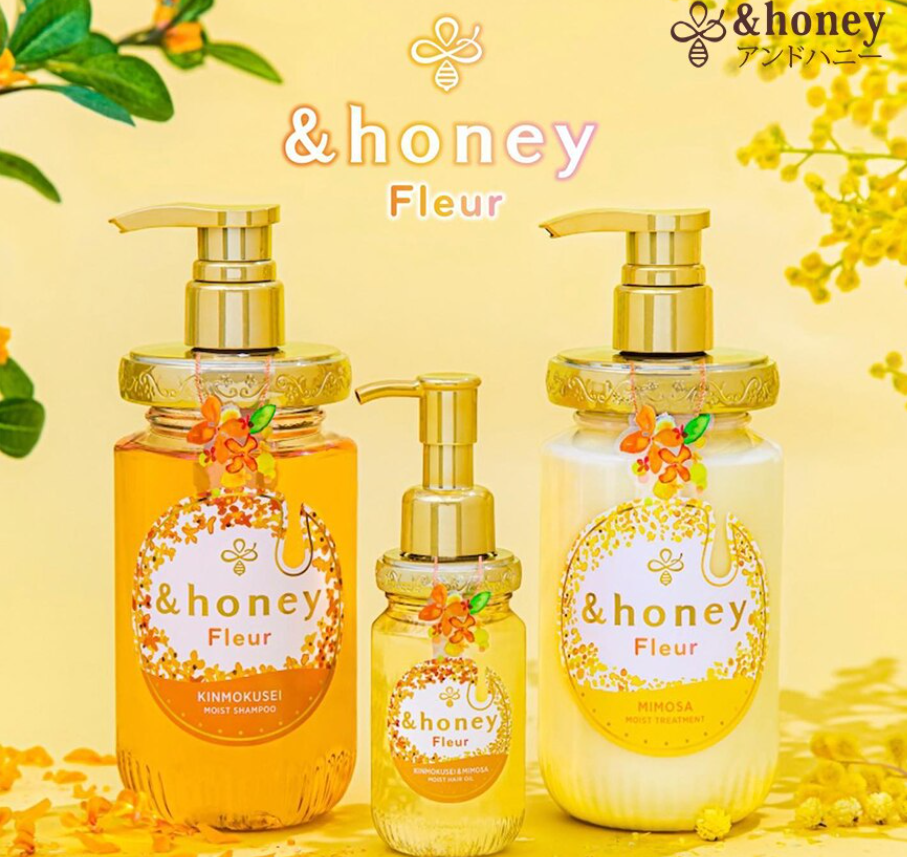 &Honey  Fleur  Kinmokusei    Mimosa   Hair   Oil   100ml