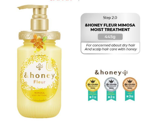 &honey Fleur  Mimosa Moist Treatment 2.0 (450gr)