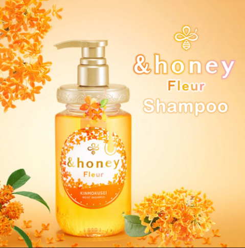 &honey Fleur Kinmokusei Moist Shampoo 1.0 (450 gr)